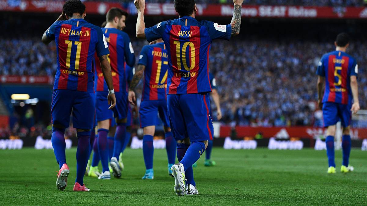 PLATZ 3 - FC BARCELONA: 1,418 Milliarden Euro