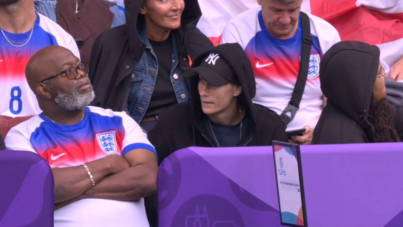 Ann-Katrin Berger besucht das EM-Finale zwischen England und Spanien