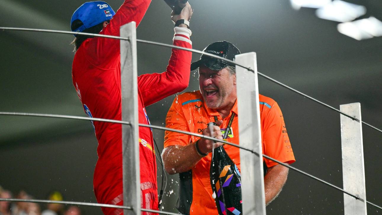 McLaren feiert „Papaya-Party“