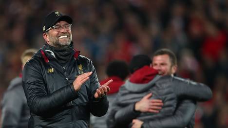 Jürgen Klopp und der FC Liverpool treffen im Finale der Champions League auf die Tottenham Hotspur