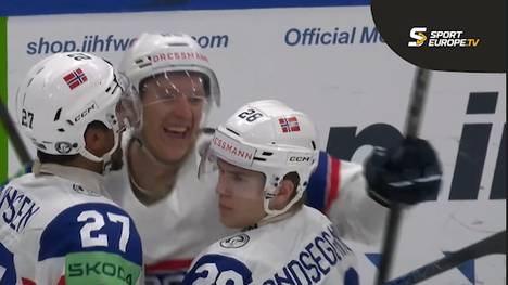 Norwegen sorgt bei der Eishockey-WM weiter für Furore. Nach dem Punkt gegen Kanada gewinnen die Skandinavier souverän mit 4:1 gegen Tschechien und stehen sensationell im Viertelfinale.