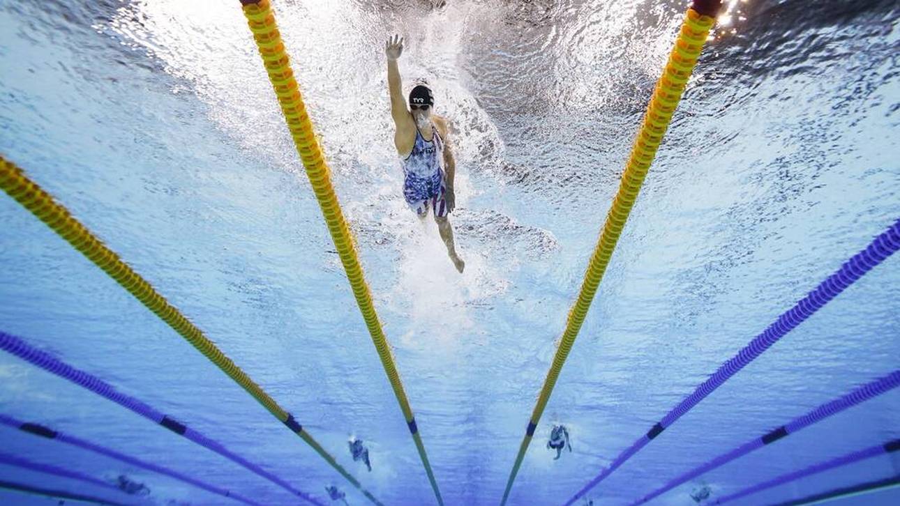 Katie Ledecky schwimmt in ihren meisten Rennen weit vor der Konkurenz