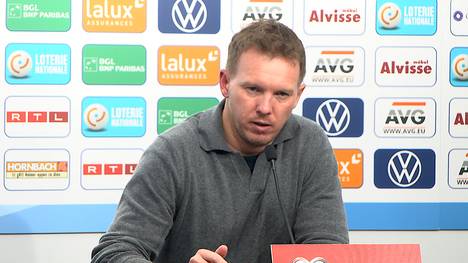 Leroy Sané ist zurück in der deutschen Nationalmannschaft. Bundestrainer Julian Nagelsmann spricht über den 29-Jährigen.