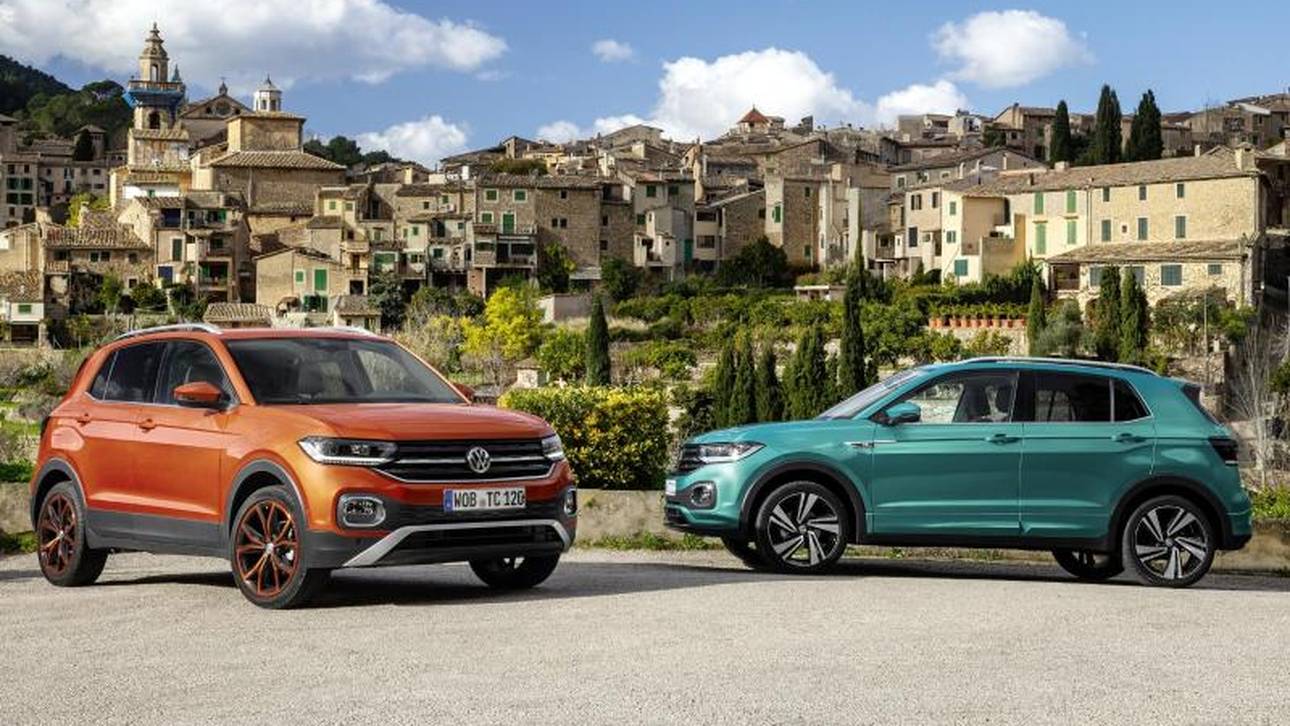 Frische Farbe: Der T-Cross ist mit bunten Felgen und Kontrastlackierungen erhältlich