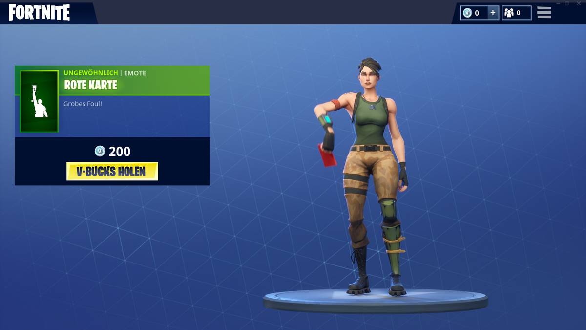 ... anstatt eines Tanzes oder einer schnellen Geste, kann mit der "roten Karte" das Verteilen des entsprechenden Kartons nachgestellt werden...