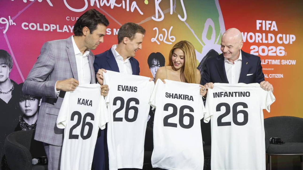 WM-Stars tanzen zu Shakiras Hit