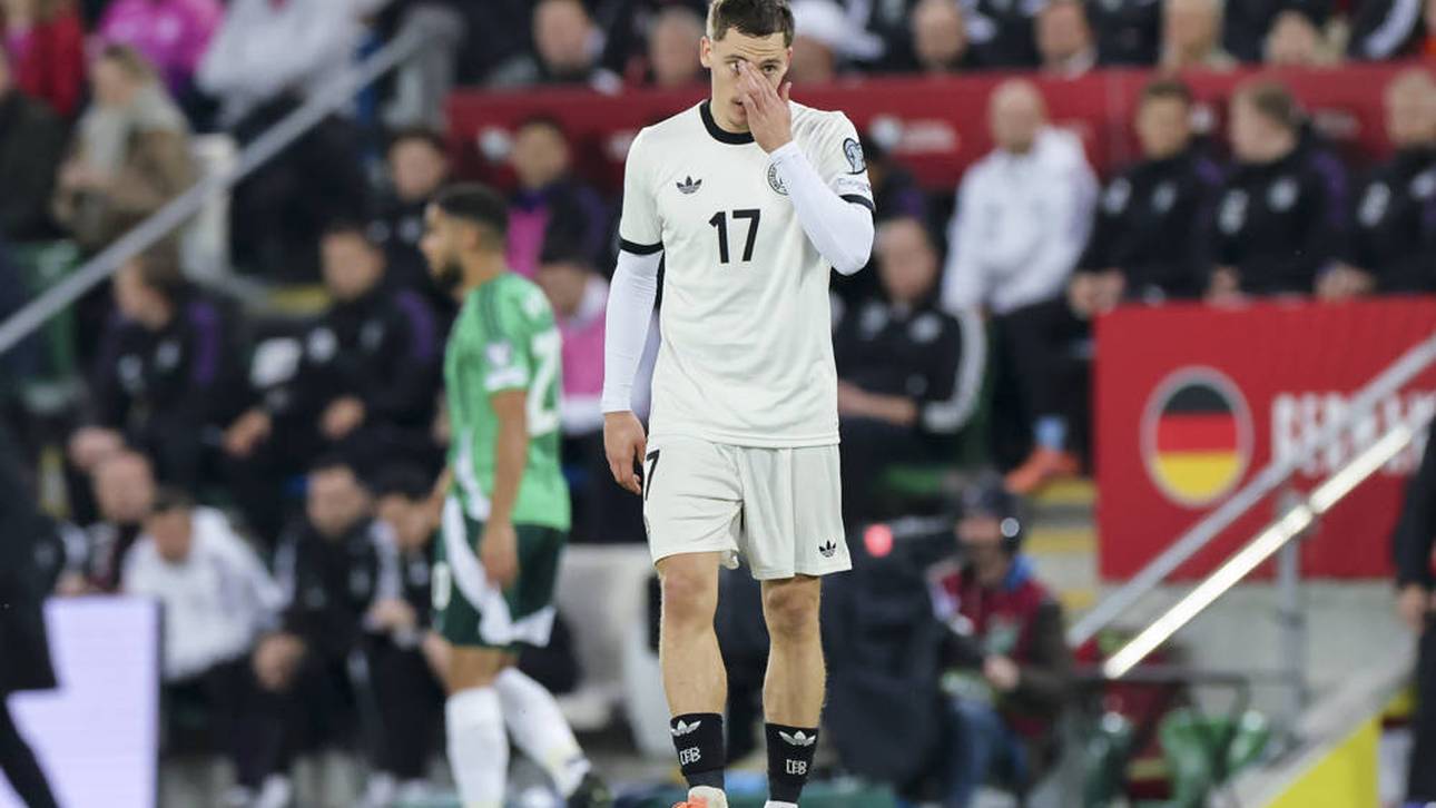 Florian Wirtz erwischte gegen Nordirland einen gebrauchten Tag