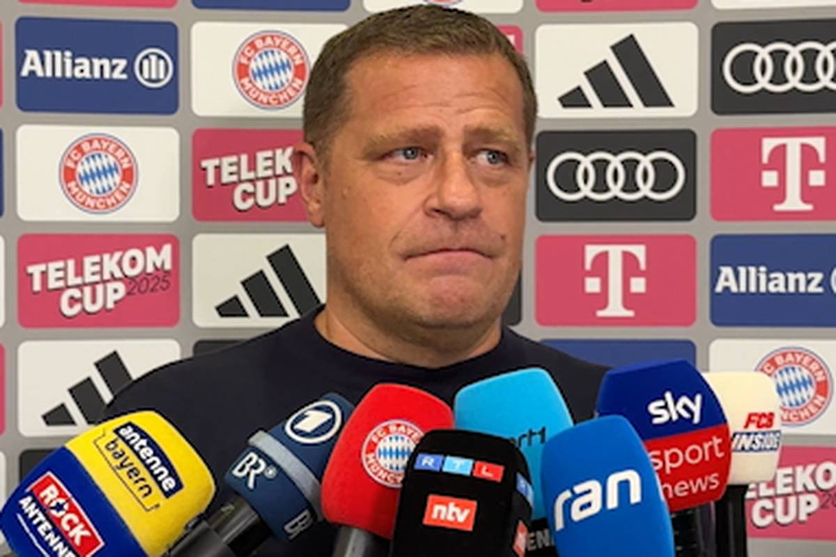 Bayern-Sportvorstand Max Eberl reagiert auf Gerüchte, wonach der FC Bayern Kontakt zu Chelsea-Stürmer Nicolas Jackson aufgenommen habe.