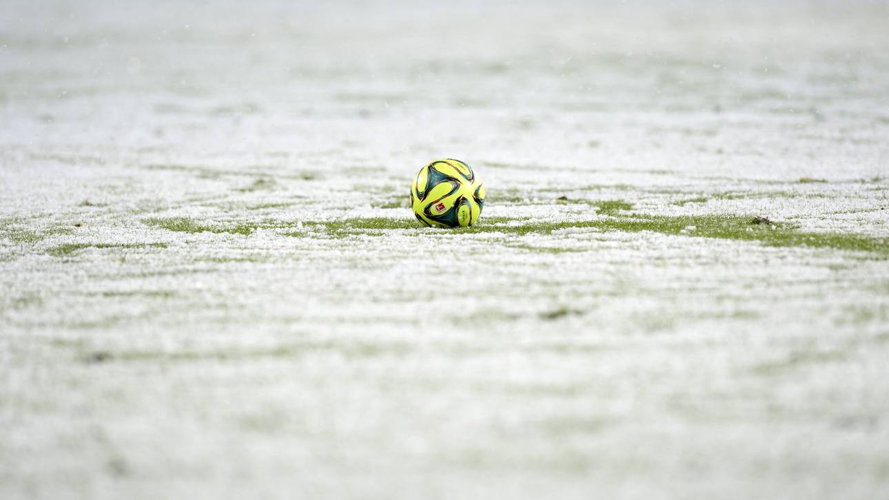 Wintereinbruch verhindert VfB-Test