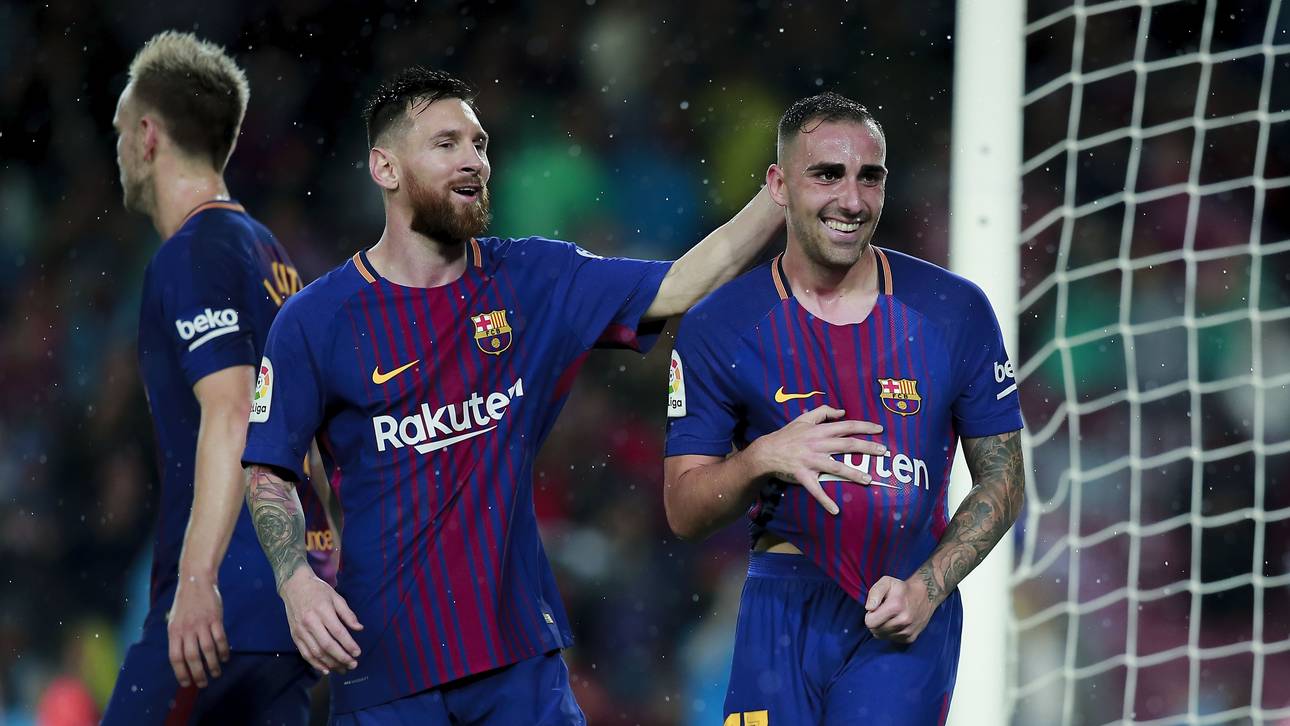 Alcacer rettet Barcas Serie
