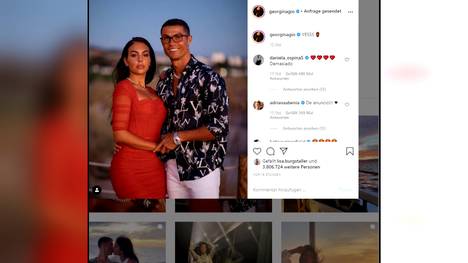 Cristiano Ronaldo ist seit fast vier Jahren mit Georgina Rodríguez zusammen. Jetzt befeuert die Argentinierin Gerüchte um eine anstehende Hochzeit.