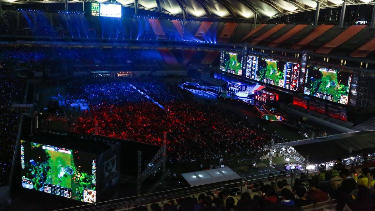 Dort traf unter anderem die DFB-Elf im Halbfinale der Fussball-WM 2002 auf Gastgeber Südkorea