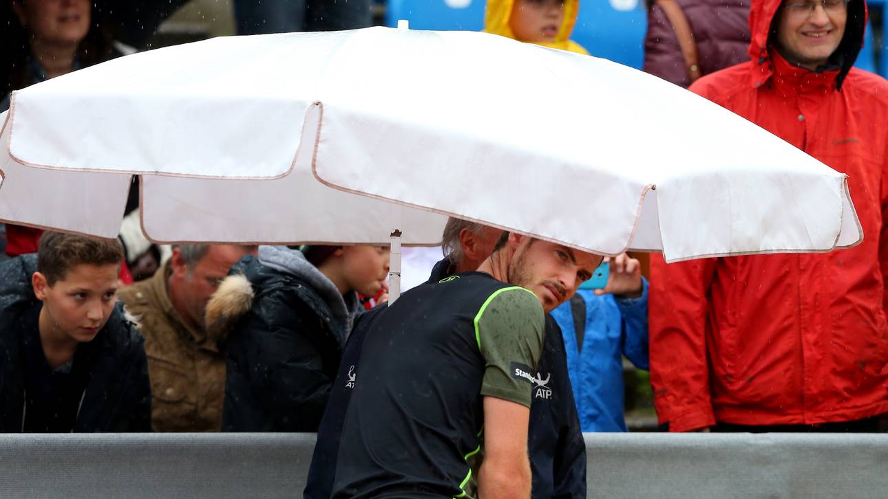 Regen-Abbruch im Finale von München