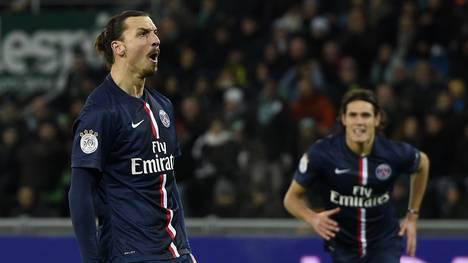 Zlatan Ibrahimovic vom Paris St. Germain