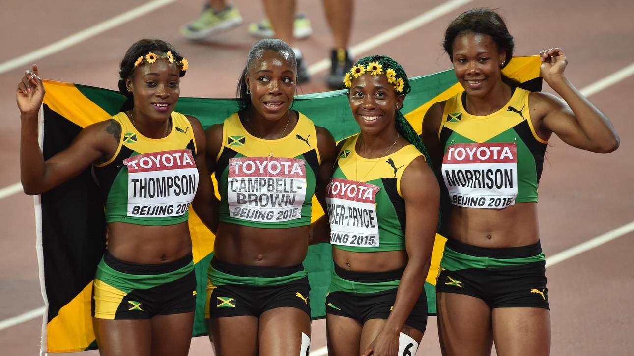Jamaikas Staffel holt WM-Titel
