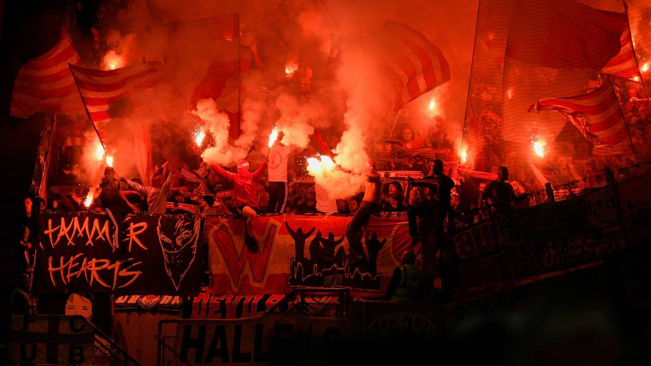 Union-Fans mit Böllern attackiert