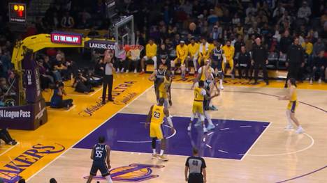 Im Gastspiel seiner Dallas Mavericks bei den Los Angeles Lakers gelingt Luka Doncic einmal mehr ein Triple-Double. Sonst haben die Mavs gegen LeBron und Co. aber wenig zu melden.