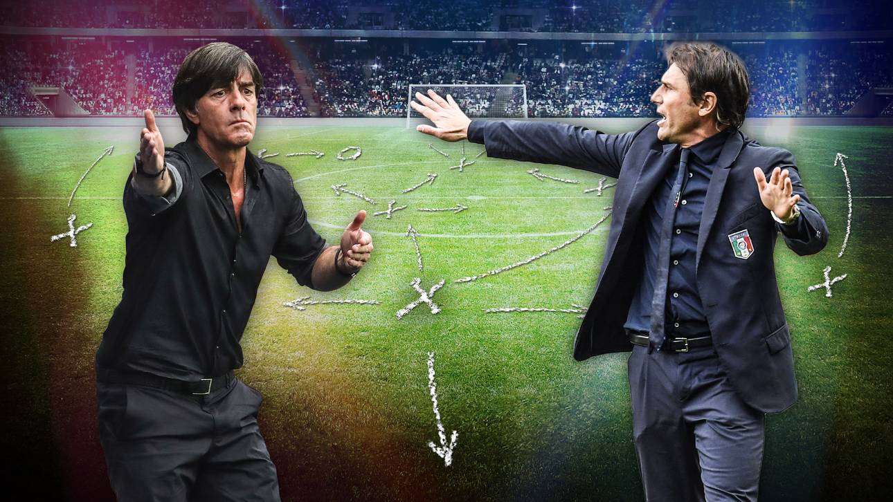 Taktikcheck: Wie Löw und Conte tricksen