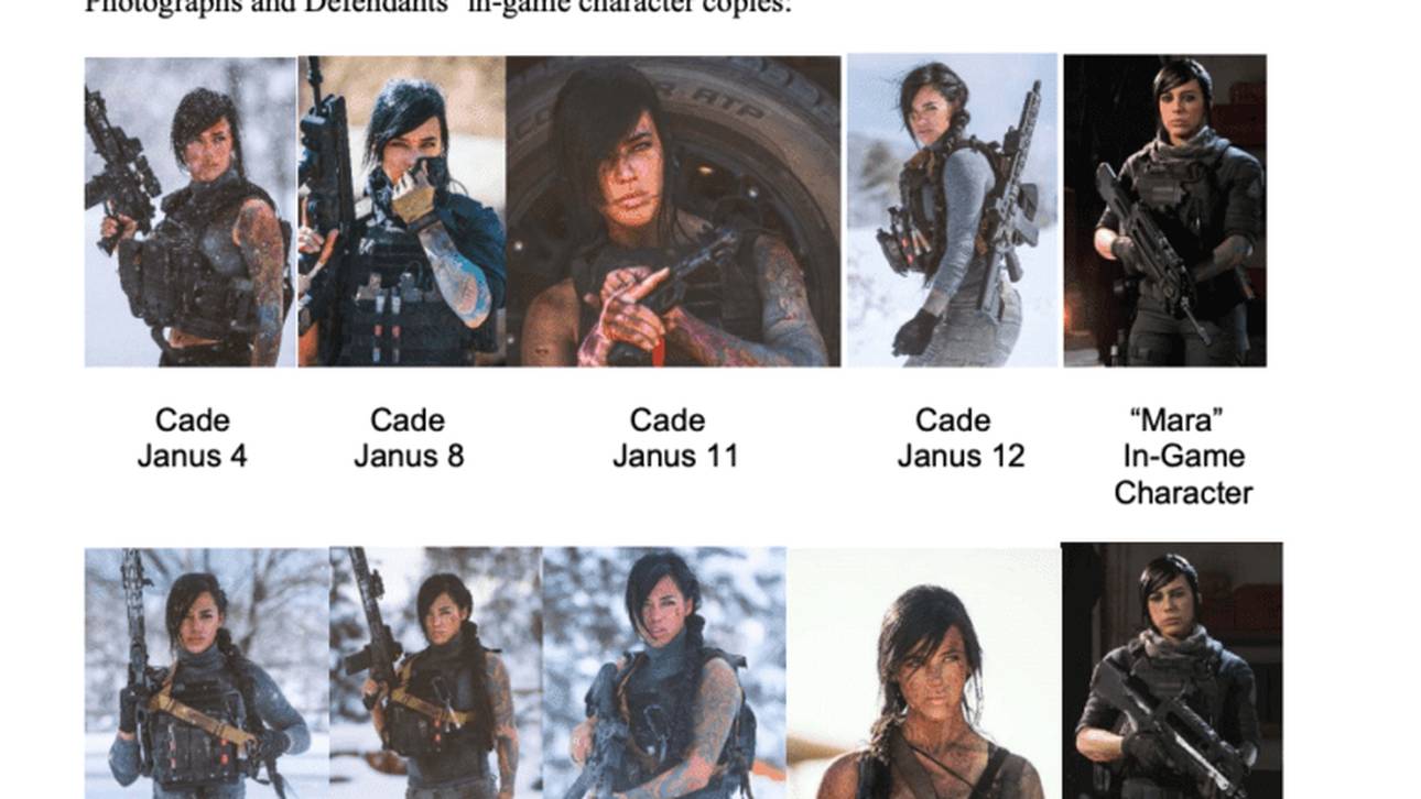 Die als Beweis vorgelegten Fotos weisen große Ähnlichkeit mit dem Ingame Character Mara auf