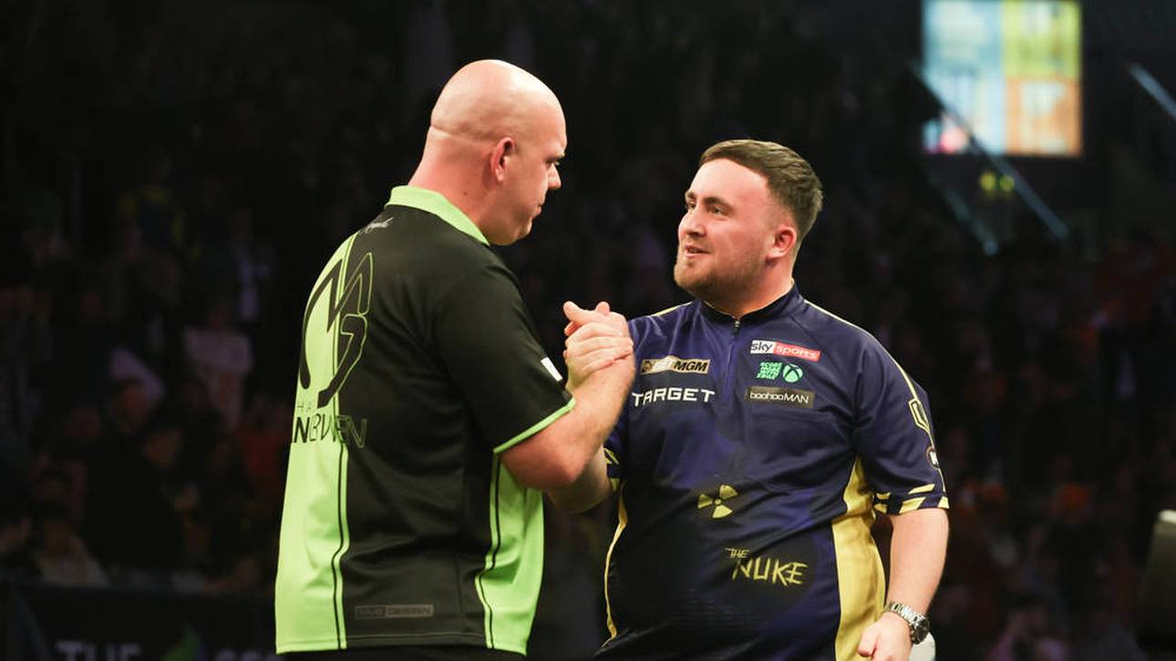 Van Gerwen scherzt über Littler