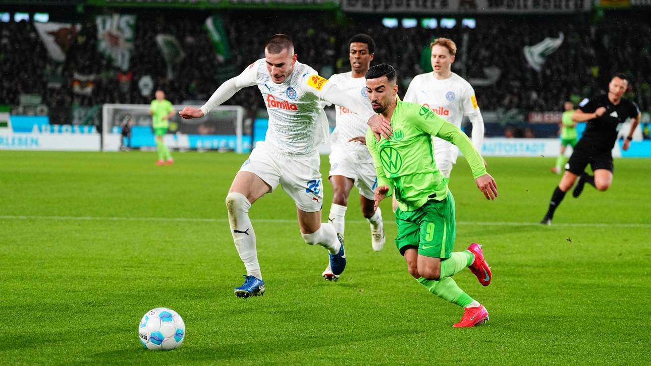 Wolfsburg verspielt Sieg gegen Kiel