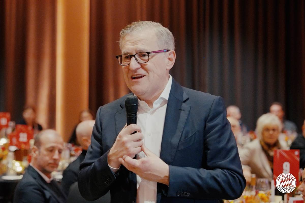 Bankettrede: Bayern-Boss hebt eigenen Star hervor