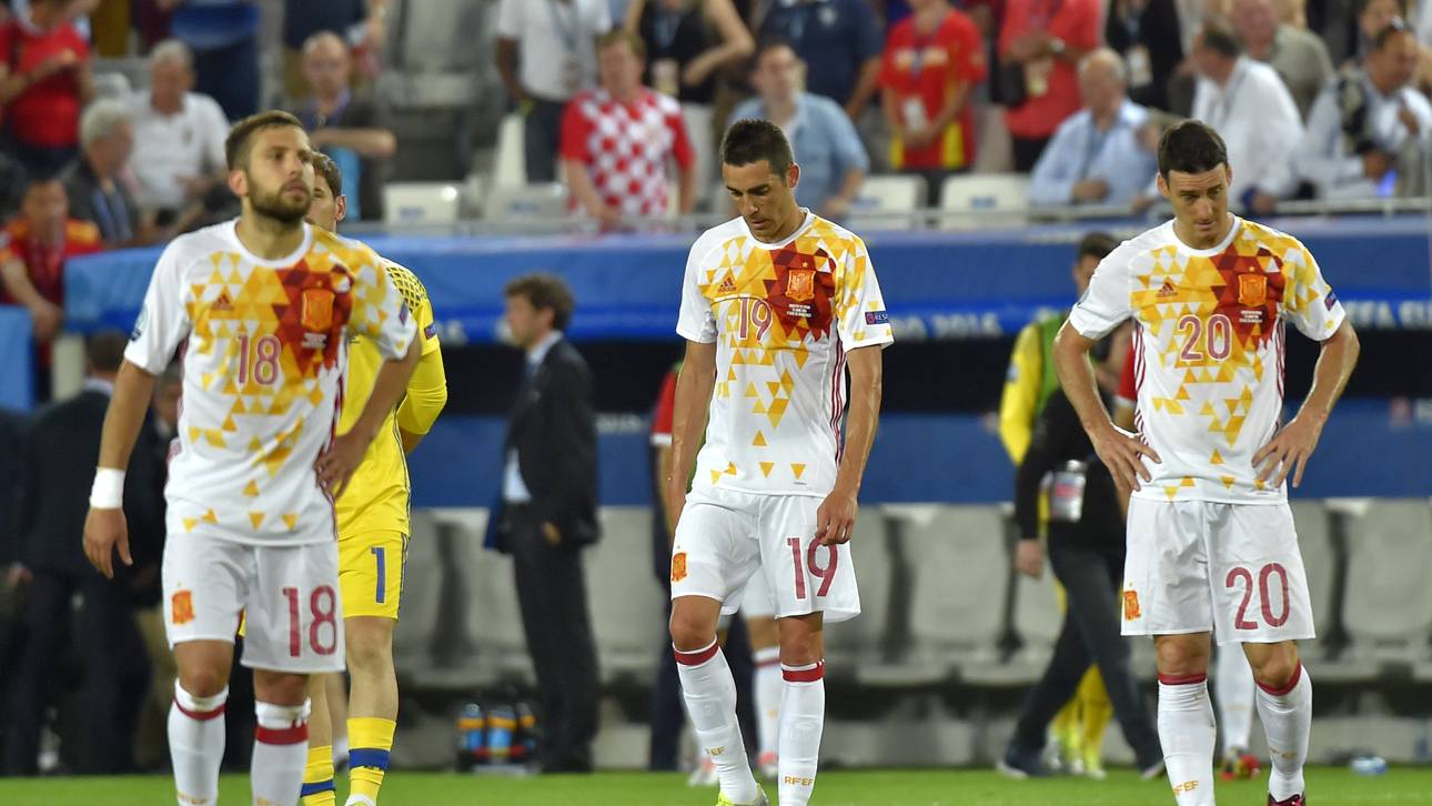 Presse: Spanien zerschellt an Kroatien