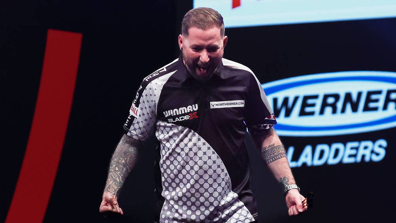 Star mit 9-Darter – Deutsche stark