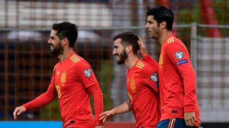 FBL-EURO-2020-FRO-ESP Spanien ist mit drei Siegen aus drei Spielen in die EM-Qualifikation gestartet. Gegen Verfolger Schweden soll nun der nächste Streich folgen