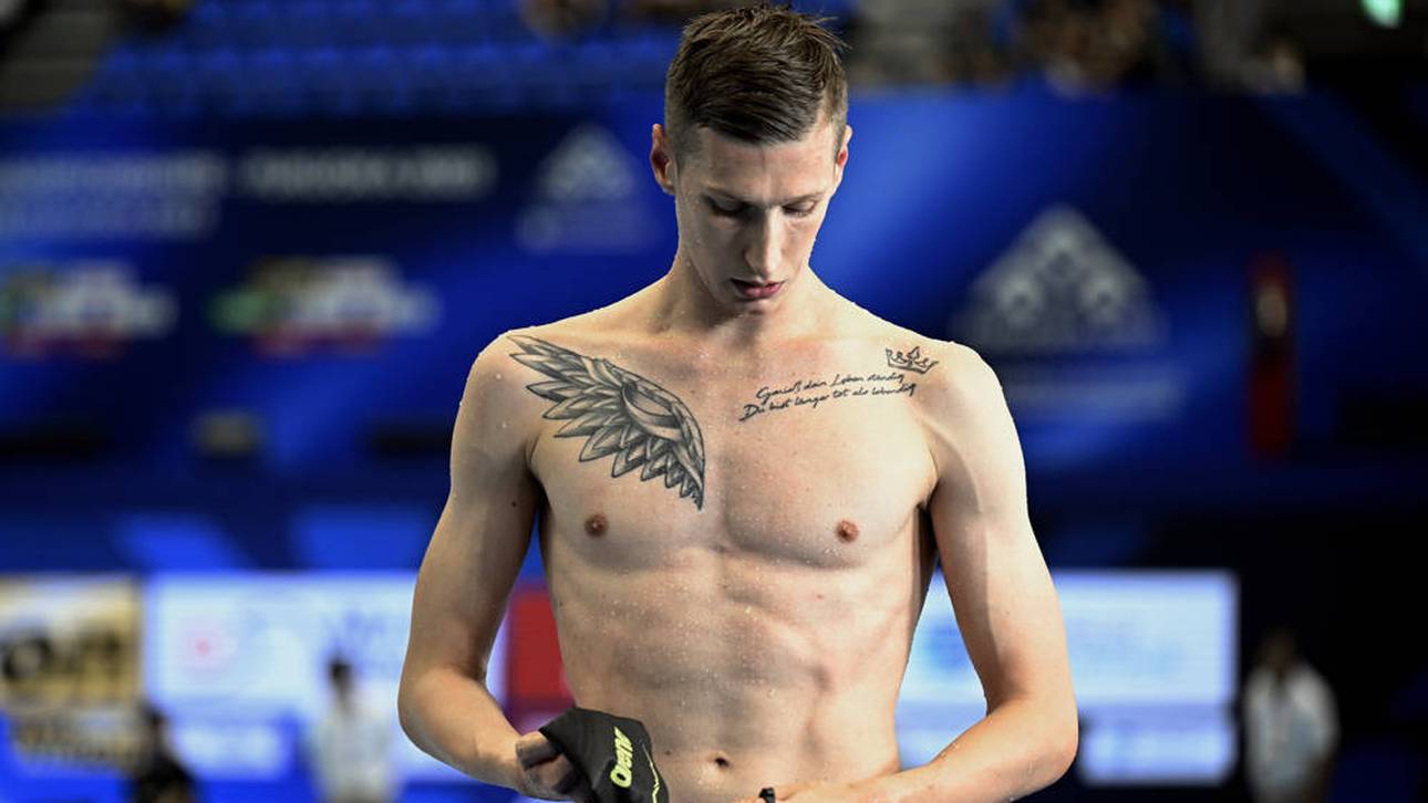 Florian Wellbrock enttäuschte bei der Schwimm-WM im Becken