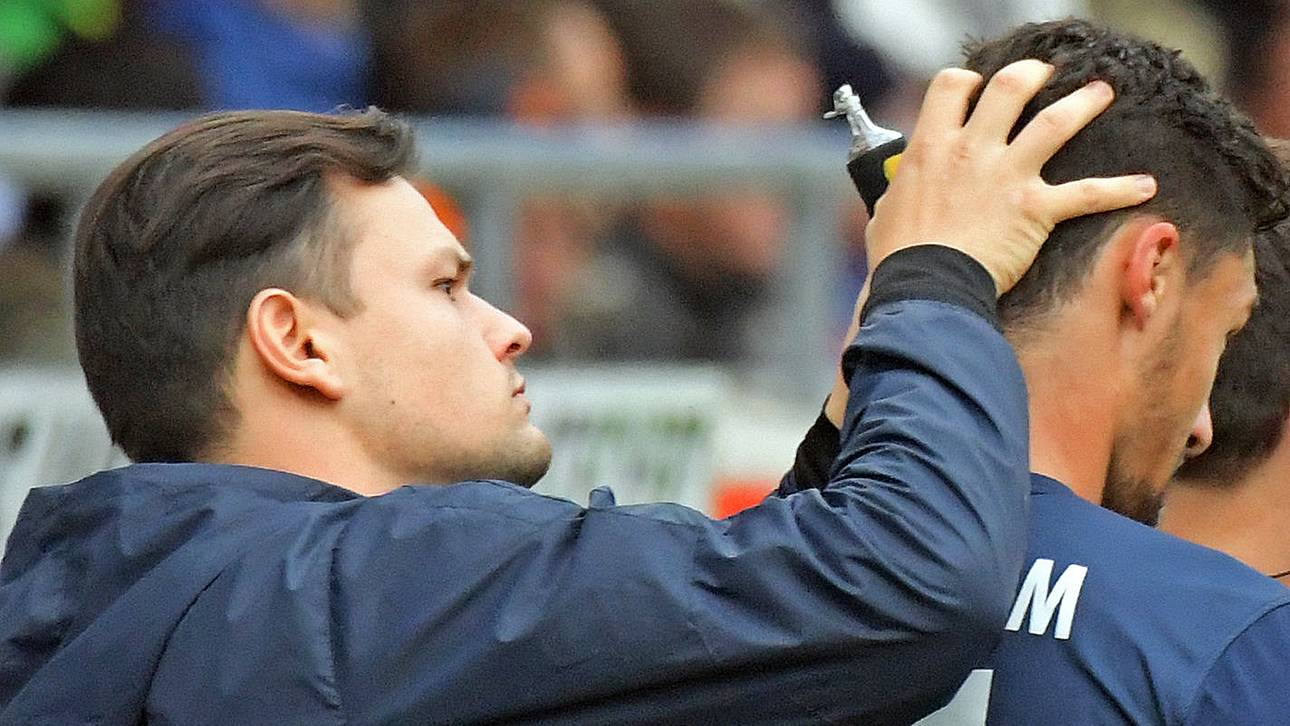 Kleindienst trotzt Socken-Unfall