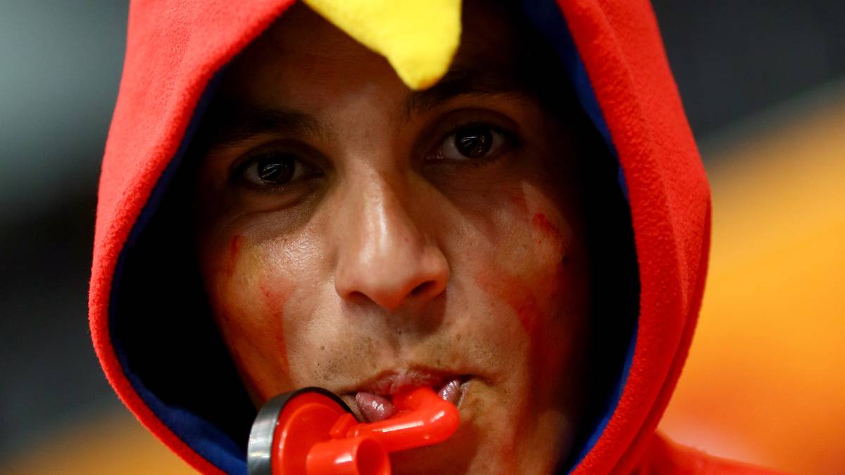 Dank "tierischer" und akustischer Unterstützung reicht es für die Iberer gegen Slowenien zu einem 30:26 und dem souveränen Gewinn der Gruppe C