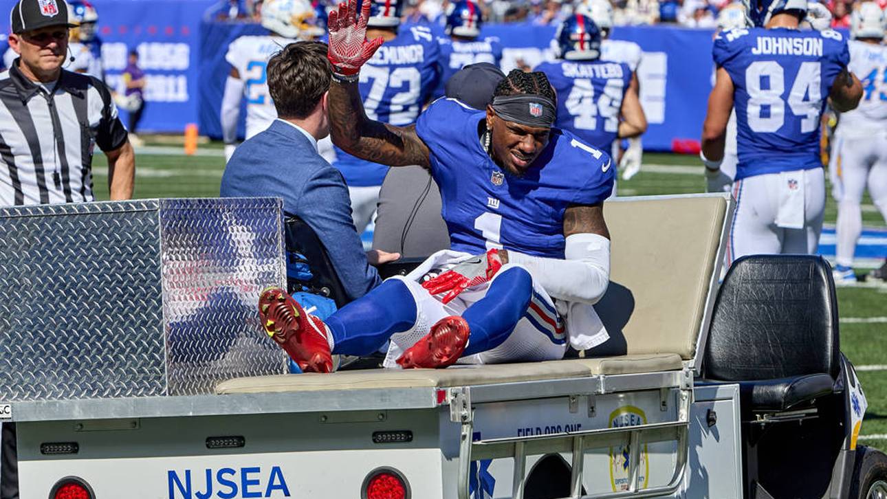 Saisonaus! Top-Receiver operiert