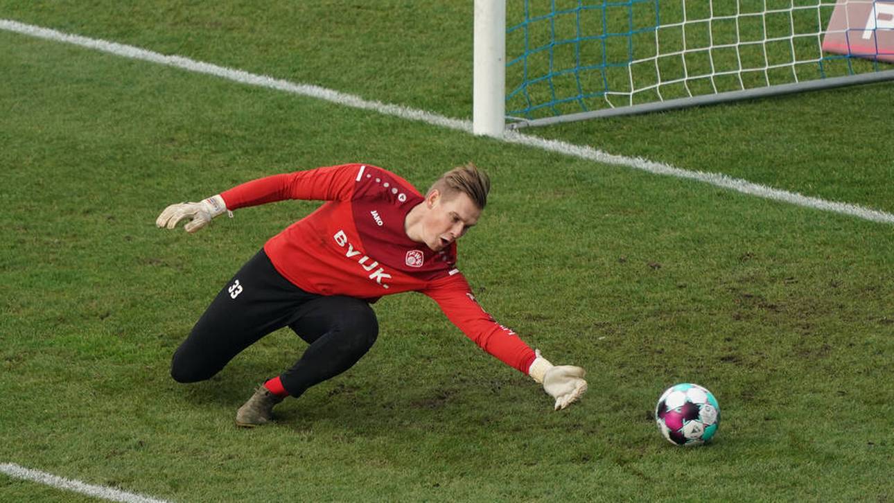 Würzburg-Keeper als Feldspieler