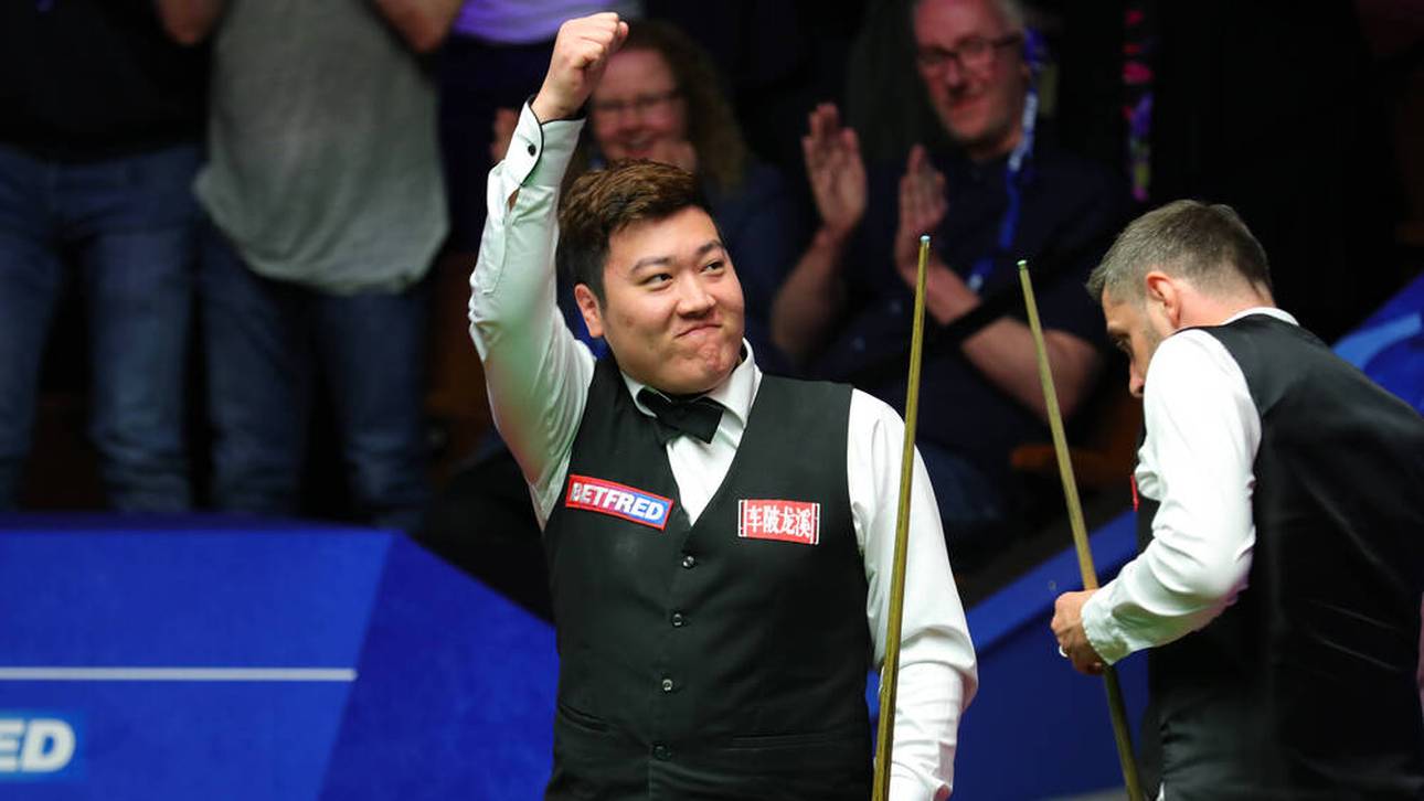 Historisches Match bei Snooker-WM