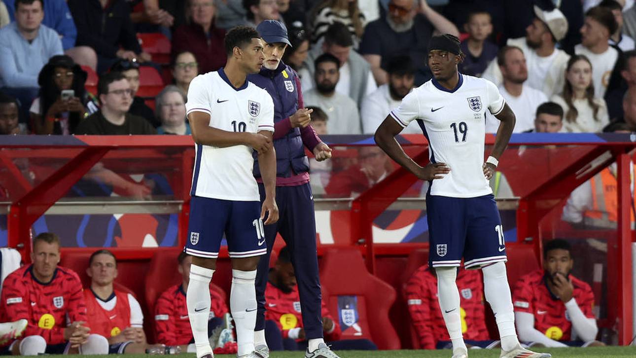 Tuchel mit dem kritisierten Jude Bellingham und Noni Madueke