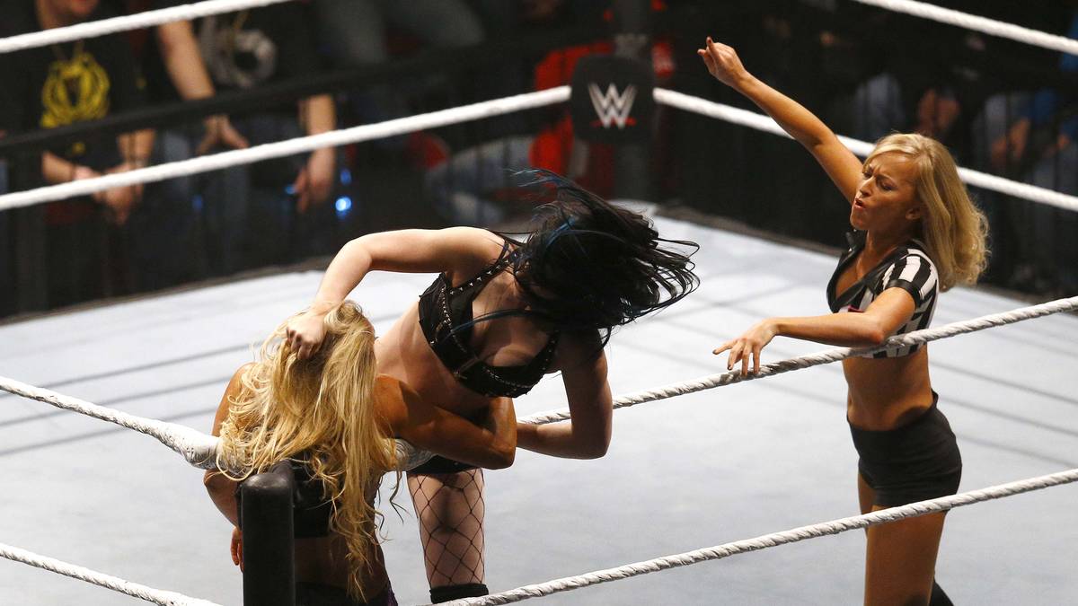 Der frühere Titelgewinn war Startschuss für eine erfolgreiche Karriere. Im Ring langte Paige zu