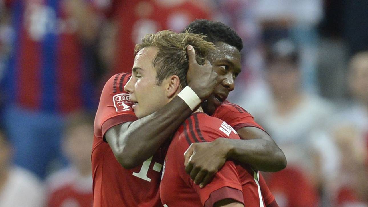 Mario Götze durfte im Audi-Cup-Halbfinale gegen Milan 81 Minuten ran und staubte zum zwischenzeitlichen 2:0 ab