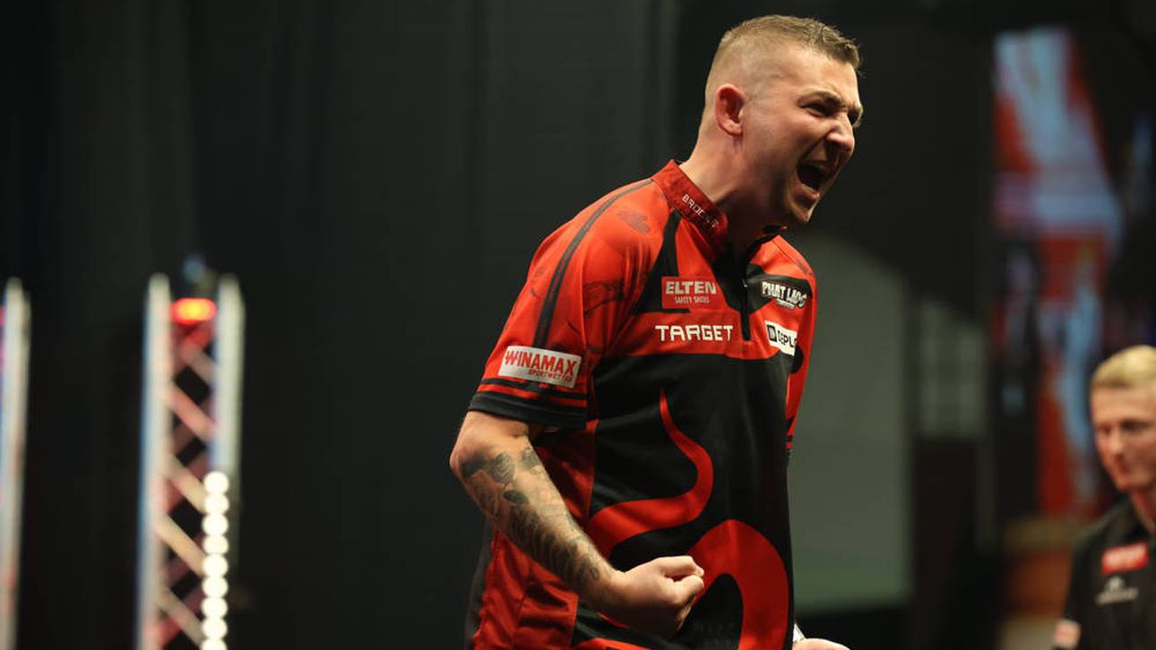 Nathan Aspinall gelang nach seinen beiden 9-Darter Mitte Oktober erneut das perfekte Leg 