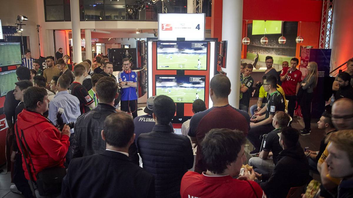 Der Andrang bei den Partien war enorm.