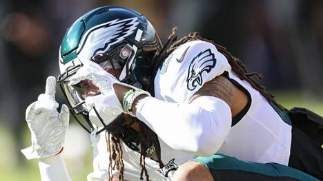 Jay Ajayi wird man künftig ohne den Helm der Eagles sehen