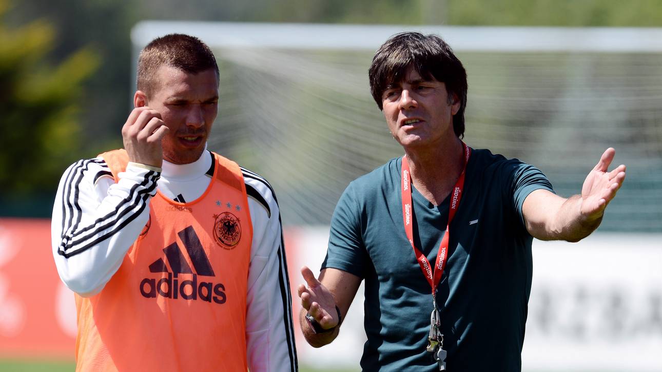 Löw: „Podolski muss spielen“