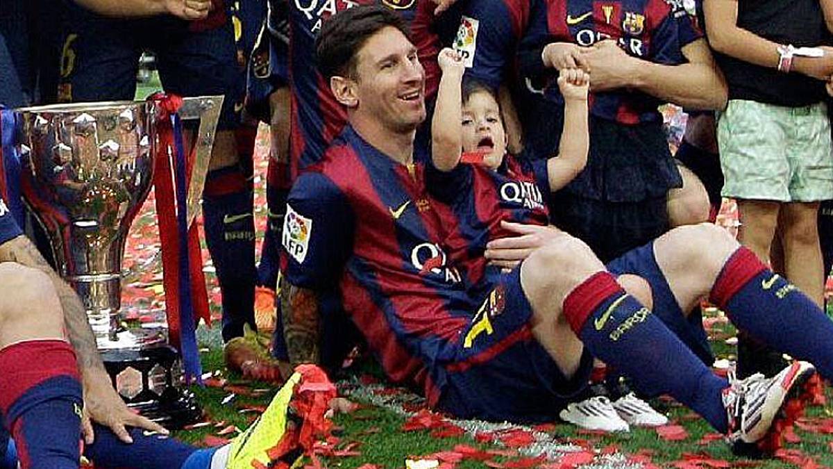 Aber auf Papas Schoß ist es eh am besten