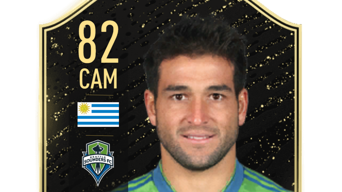 Nicolas Lodeiro (Seattle Sounders), Offensives Mittelfeld: 82 (+4)
