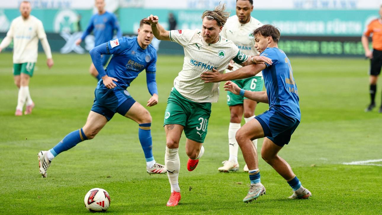 Fürth beendet Sieglos-Serie