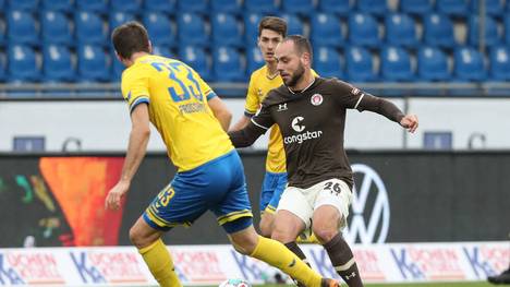 Das Hinspiel gewann Eintracht Braunschweig mit 2:1 gegen St. Pauli