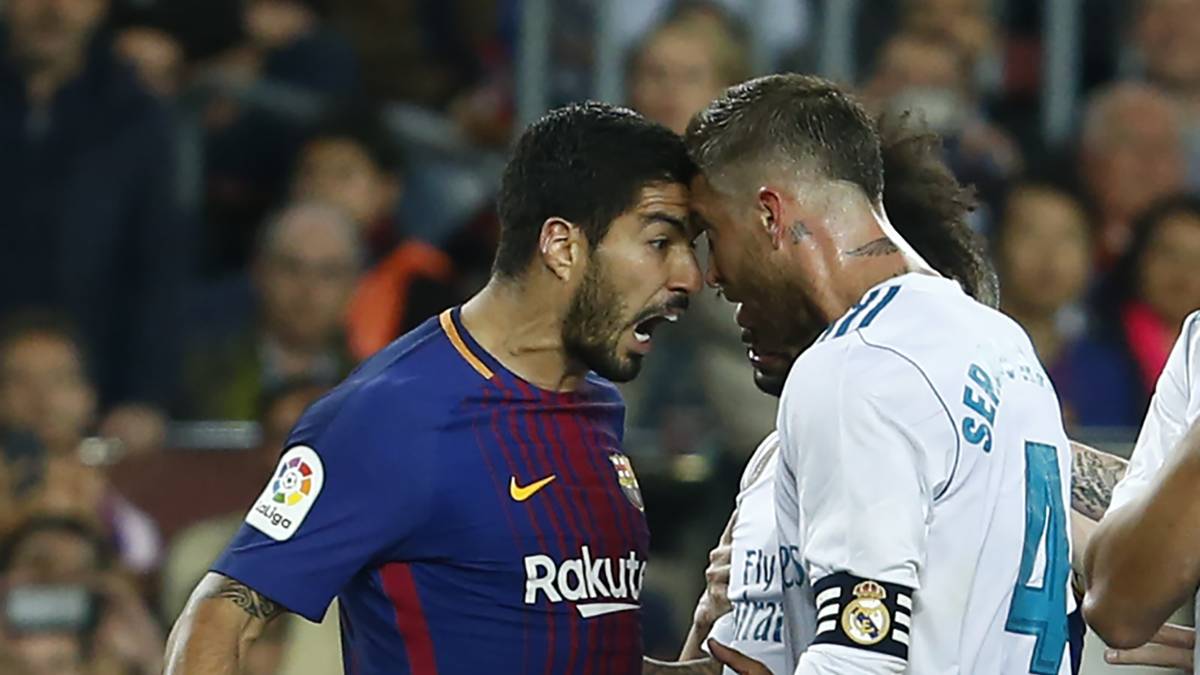 Zwei, die sich richtig gerne haben: Sergio Ramos und Luis Suarez
