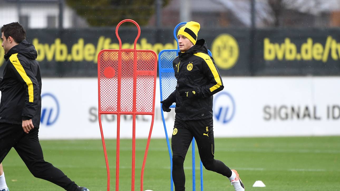 Reus im BVB-Mannschaftstraining
