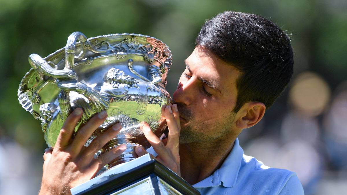 Mit seinem siebten Triumph ist der Serbe jetzt alleiniger Rekordhalter in Melbourne