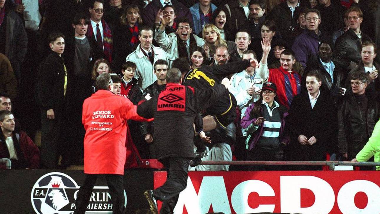 Eric Cantona griff 1995 einen Fan an